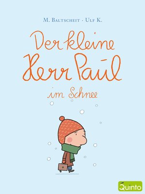 cover image of Der kleine Herr Paul im Schnee